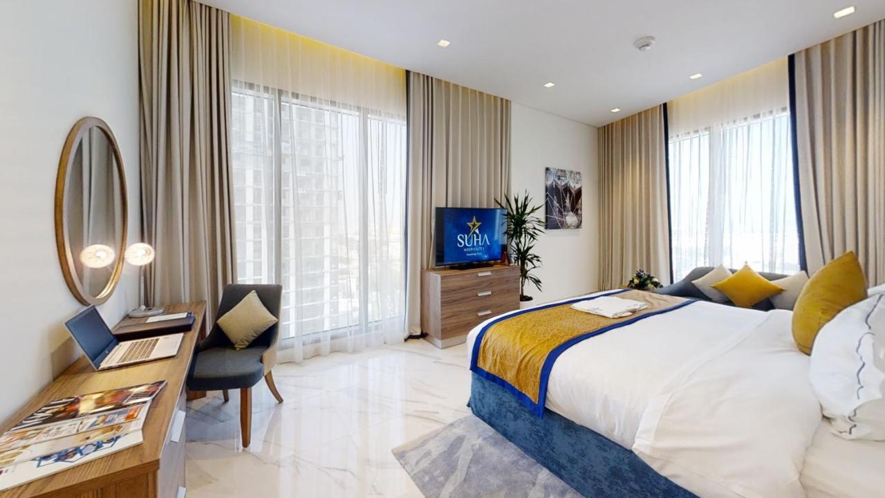 Suha Mina Rashid Hotel Apartments Dubai Eksteriør billede