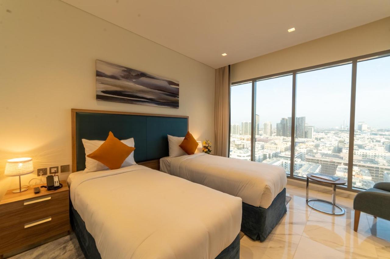 Suha Mina Rashid Hotel Apartments Dubai Eksteriør billede