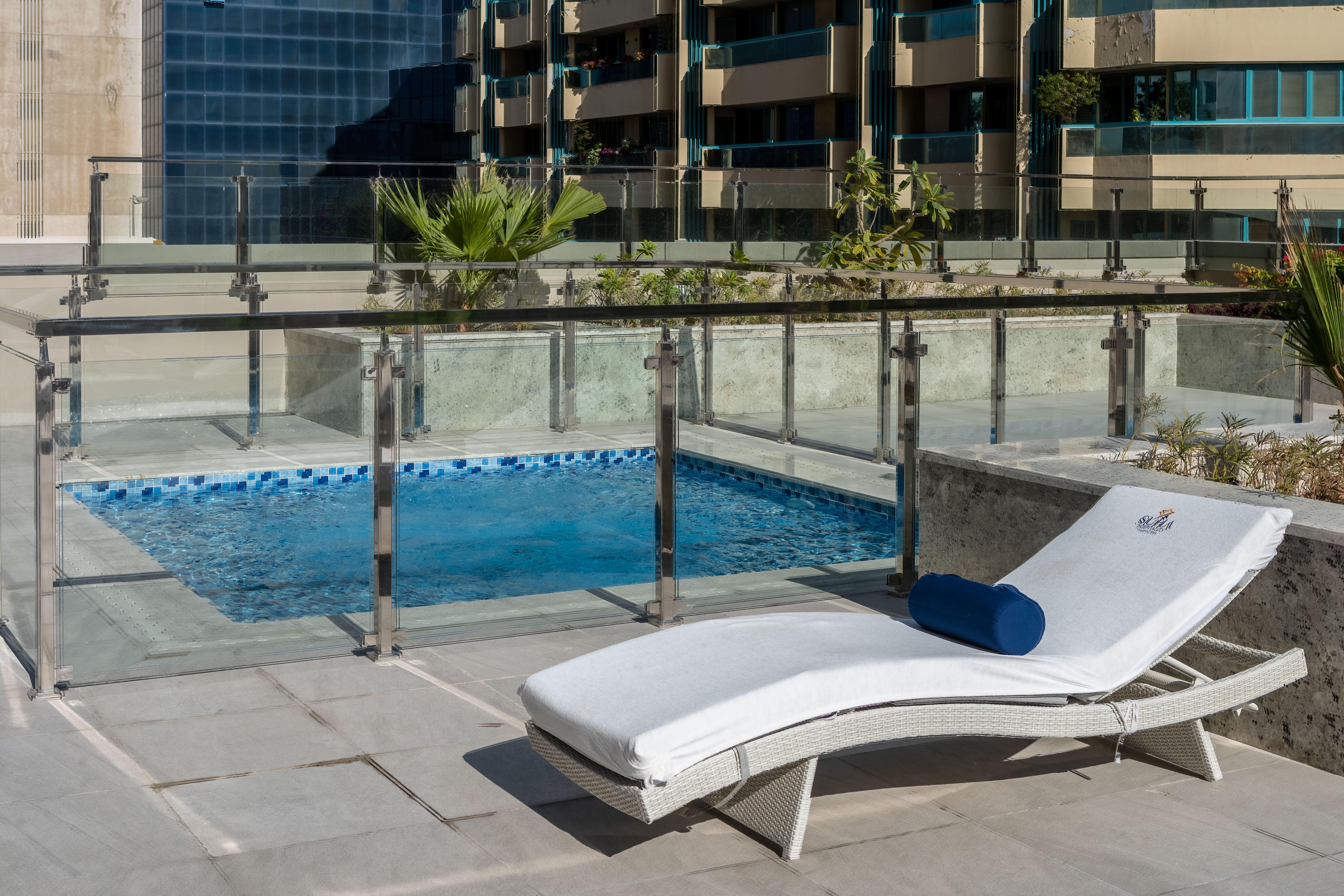 Suha Mina Rashid Hotel Apartments Dubai Eksteriør billede
