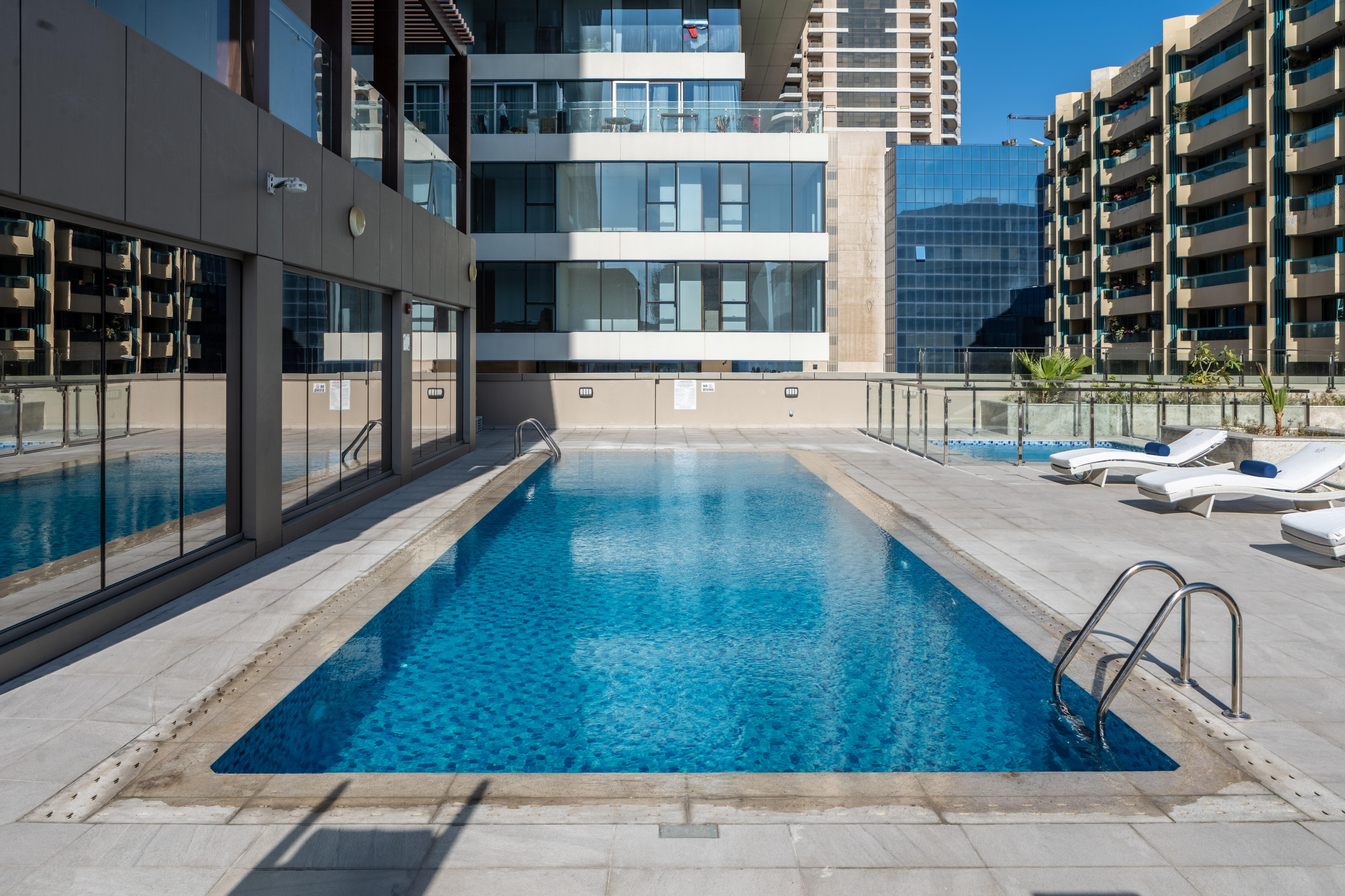 Suha Mina Rashid Hotel Apartments Dubai Eksteriør billede