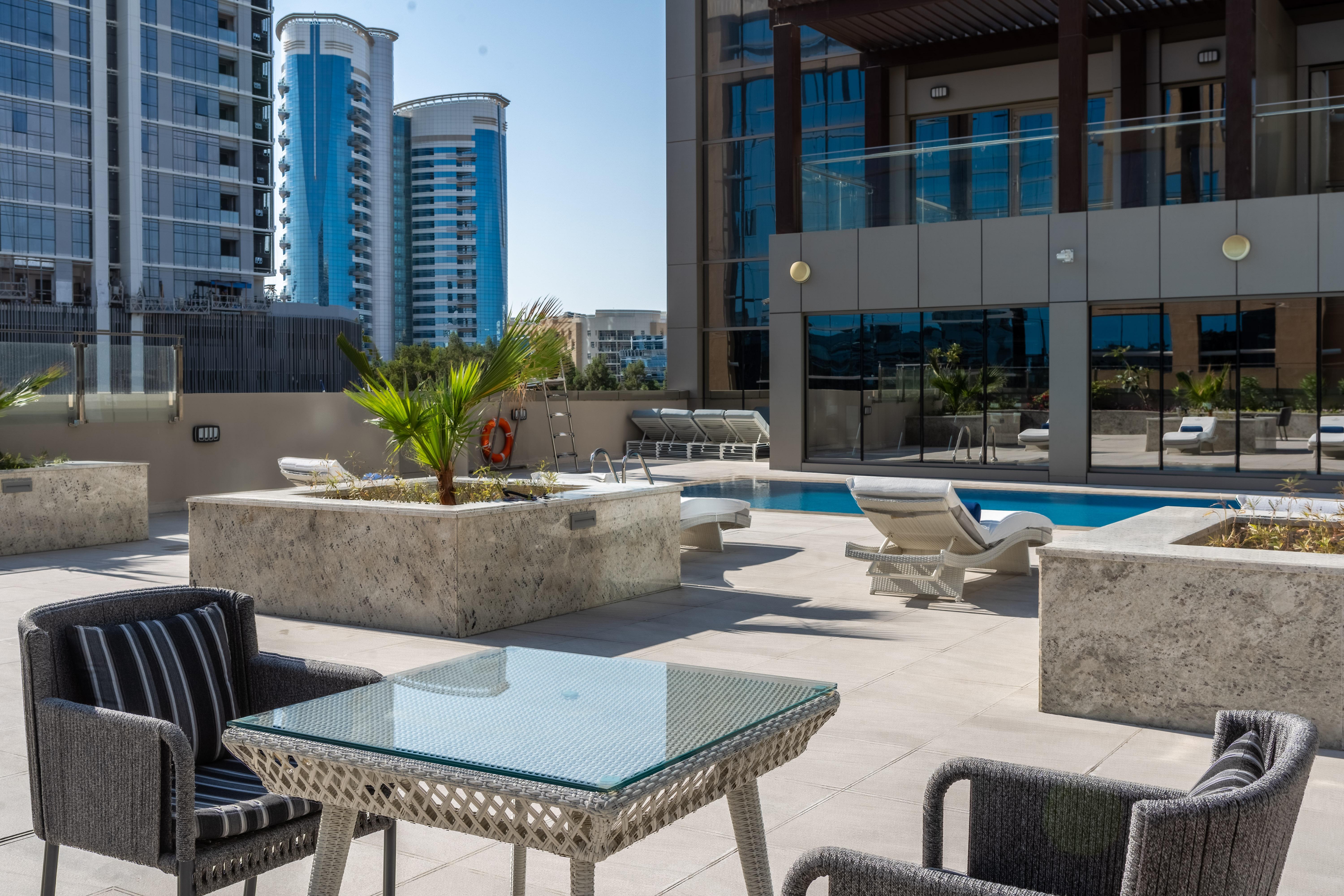 Suha Mina Rashid Hotel Apartments Dubai Eksteriør billede