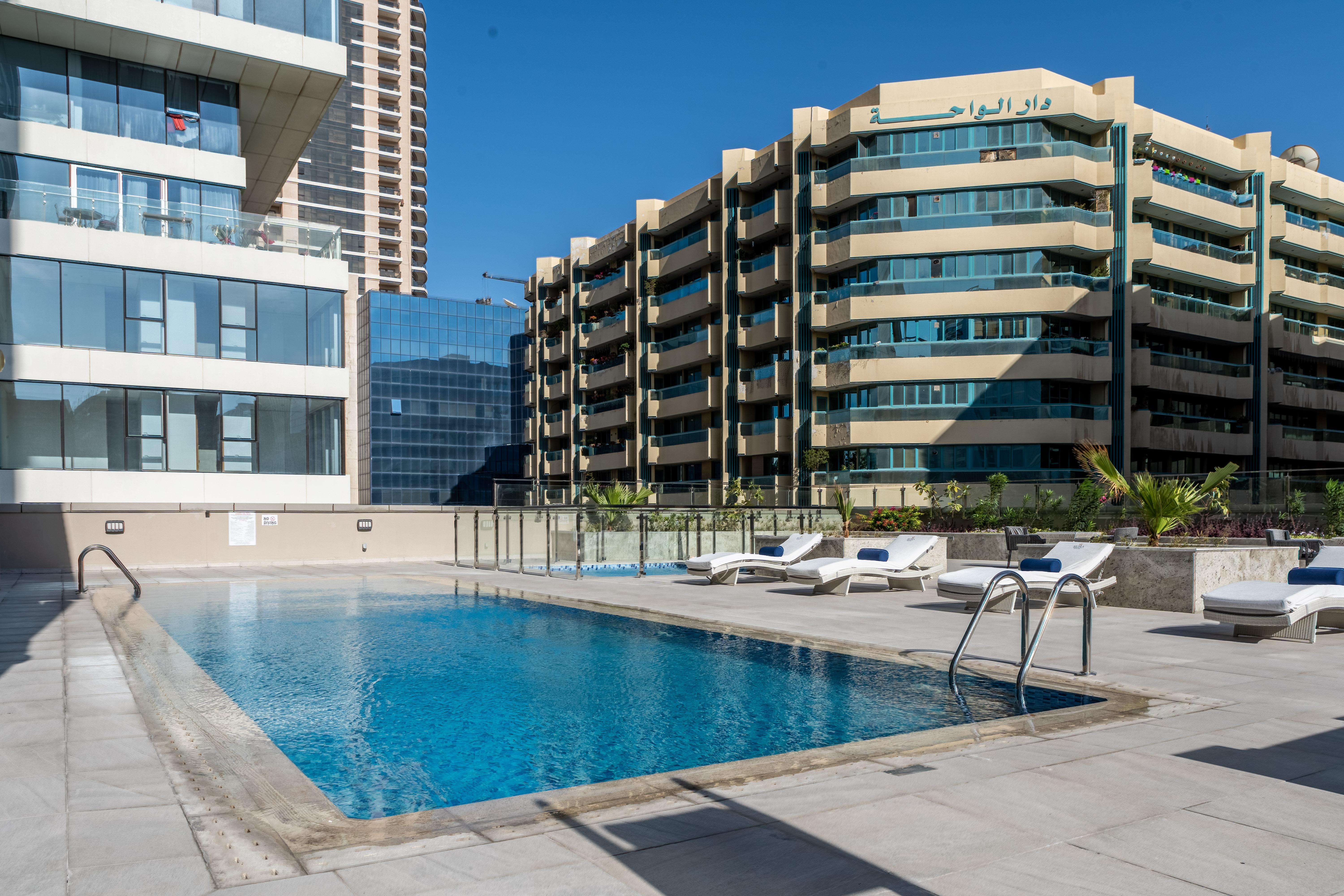Suha Mina Rashid Hotel Apartments Dubai Eksteriør billede