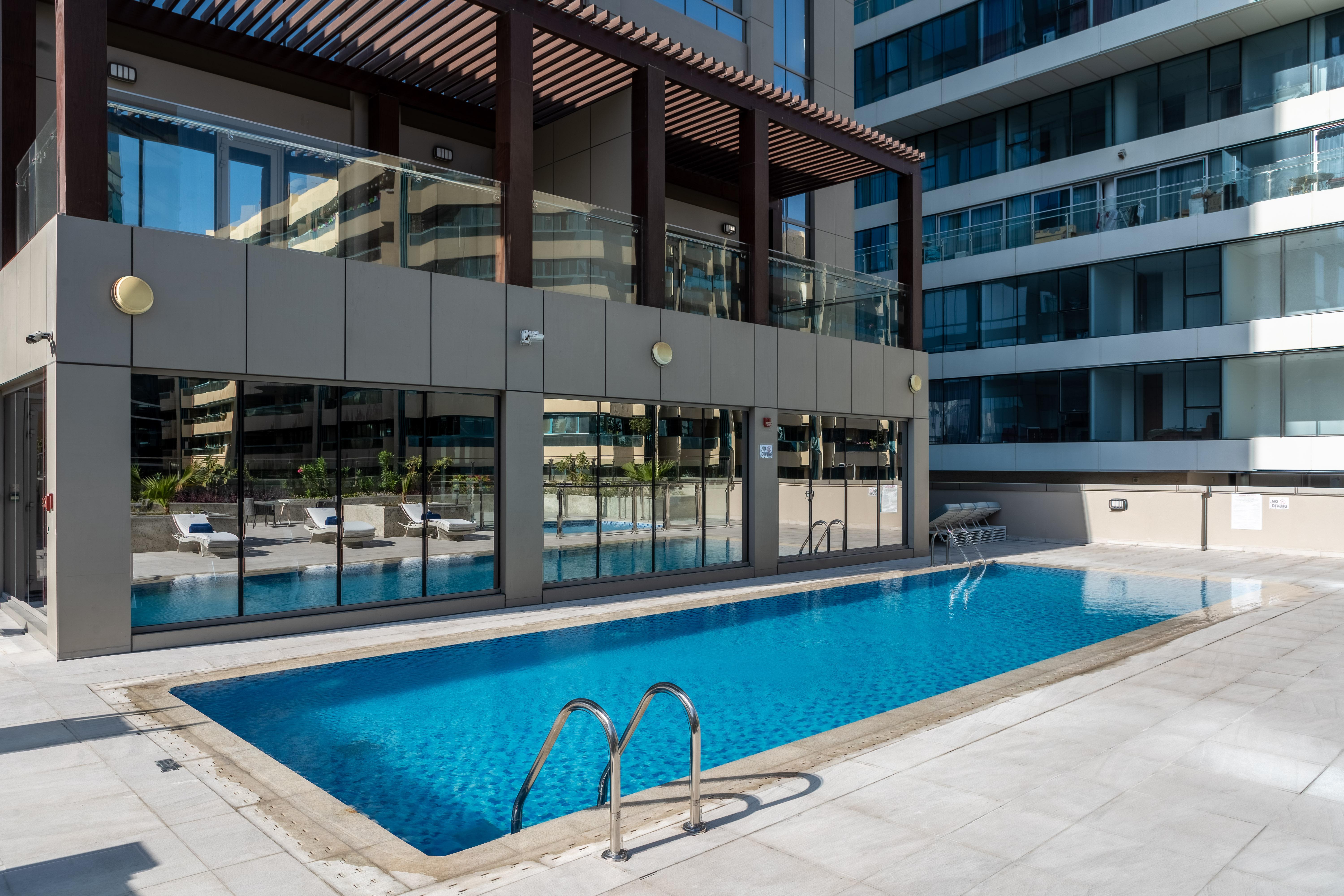 Suha Mina Rashid Hotel Apartments Dubai Eksteriør billede