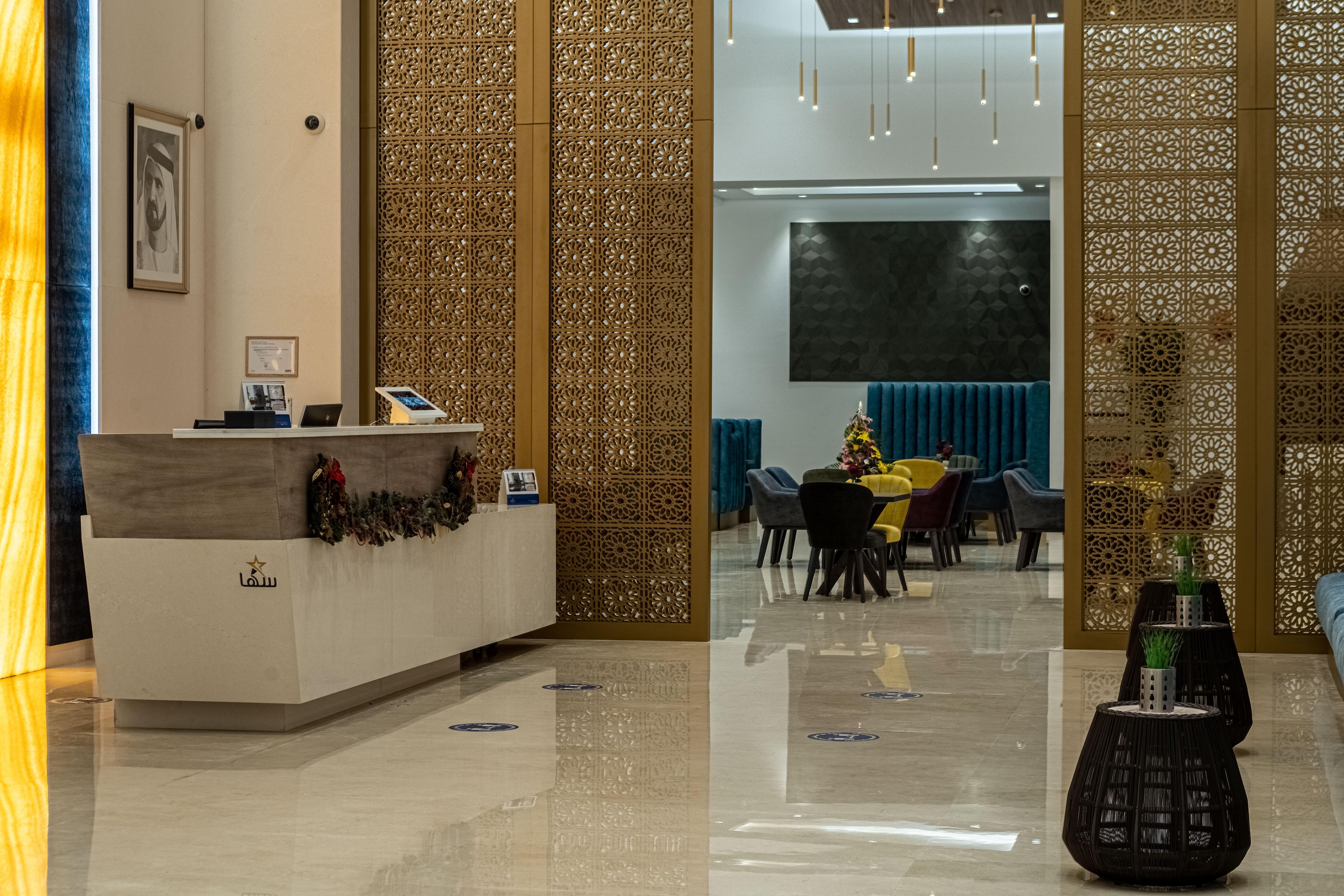 Suha Mina Rashid Hotel Apartments Dubai Eksteriør billede