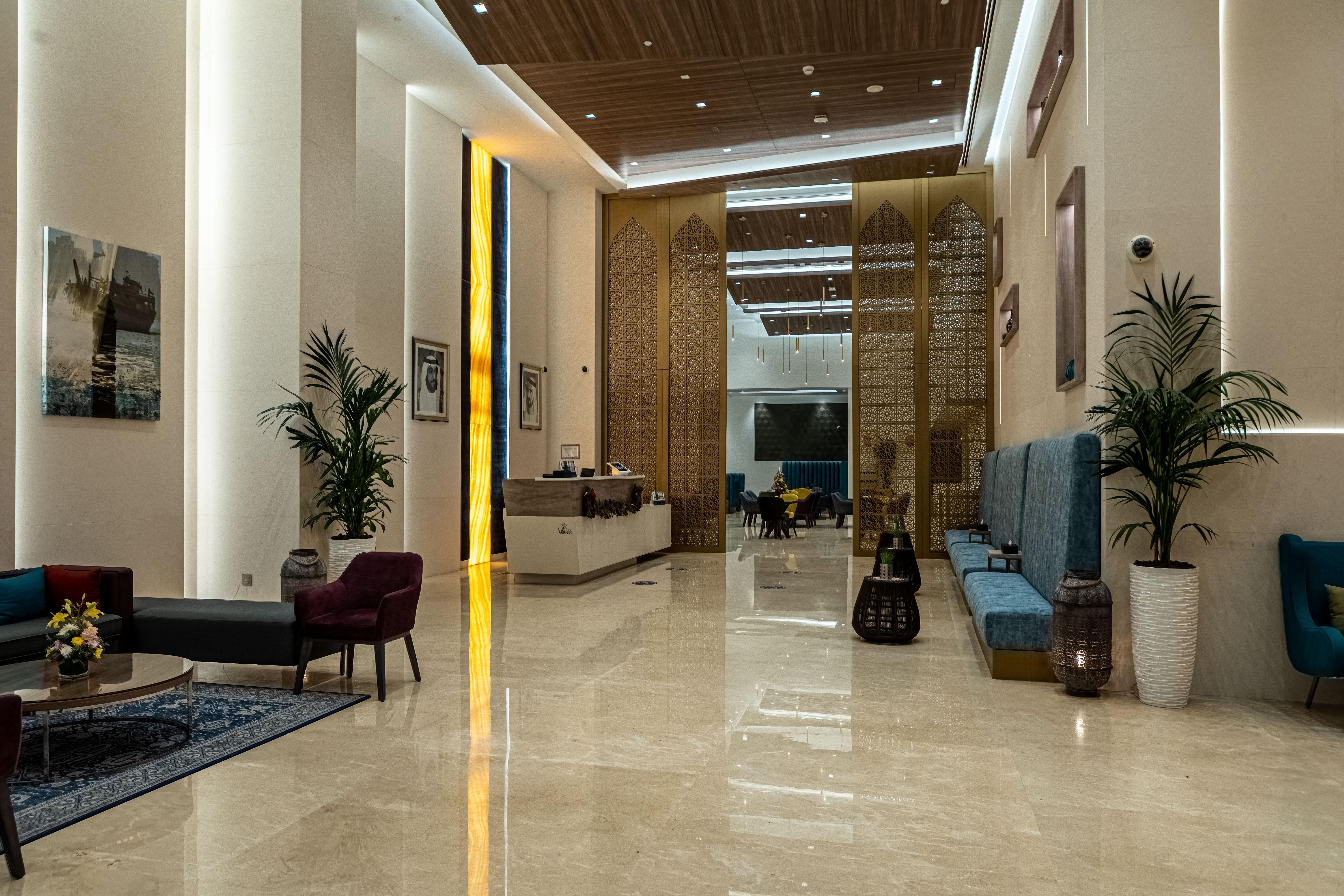 Suha Mina Rashid Hotel Apartments Dubai Eksteriør billede