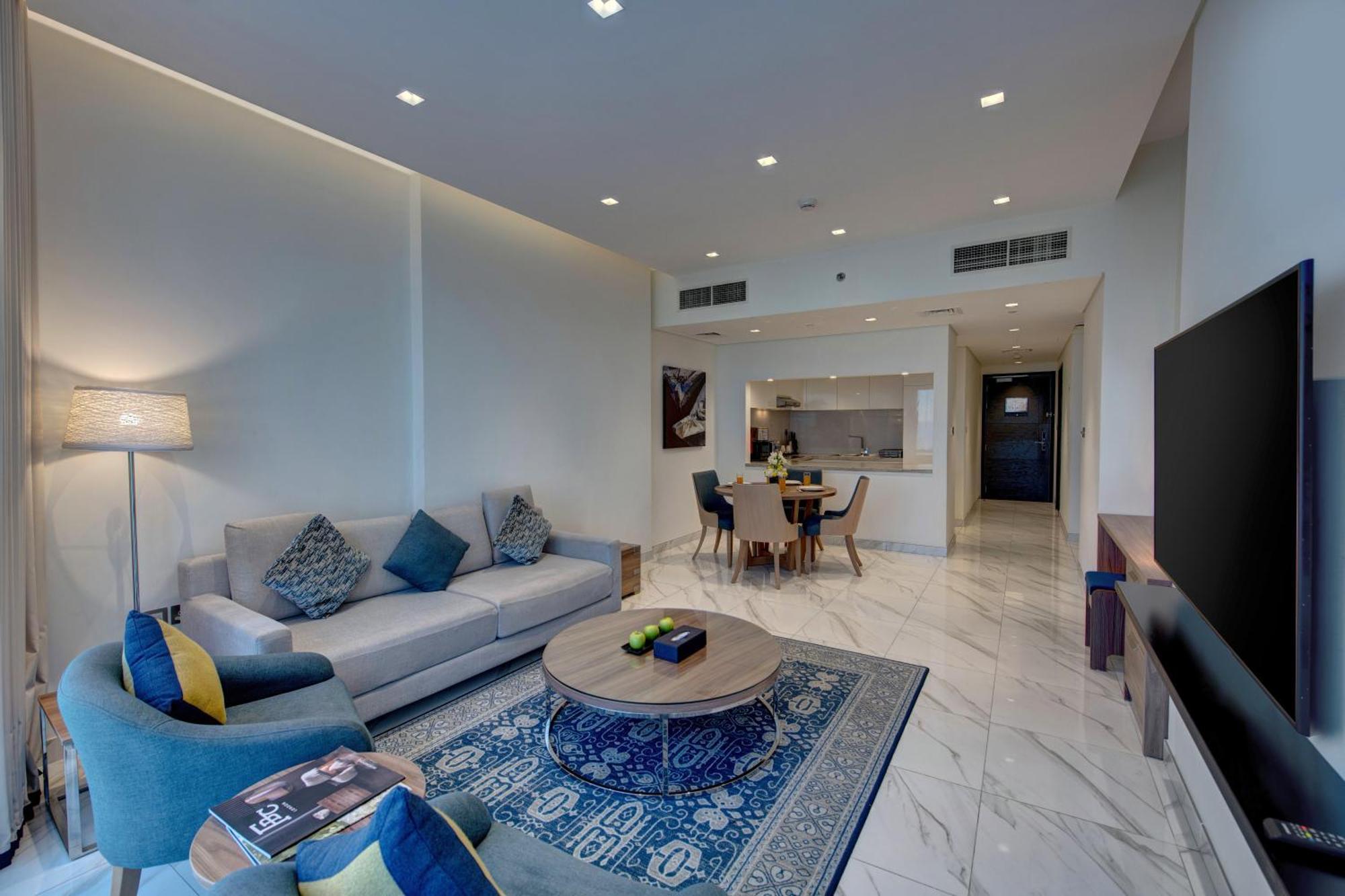 Suha Mina Rashid Hotel Apartments Dubai Eksteriør billede