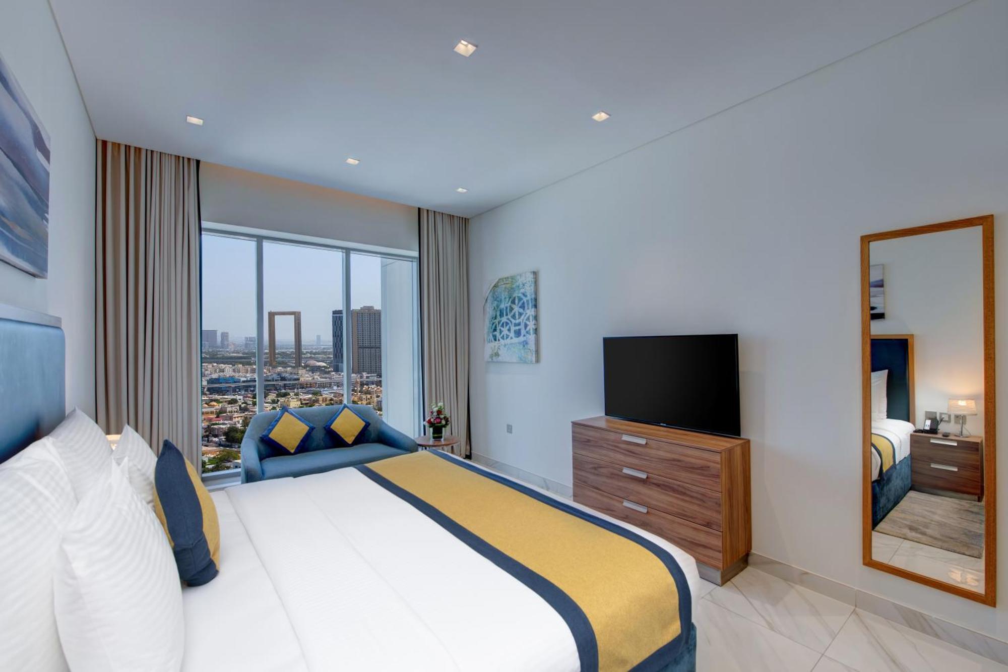 Suha Mina Rashid Hotel Apartments Dubai Eksteriør billede