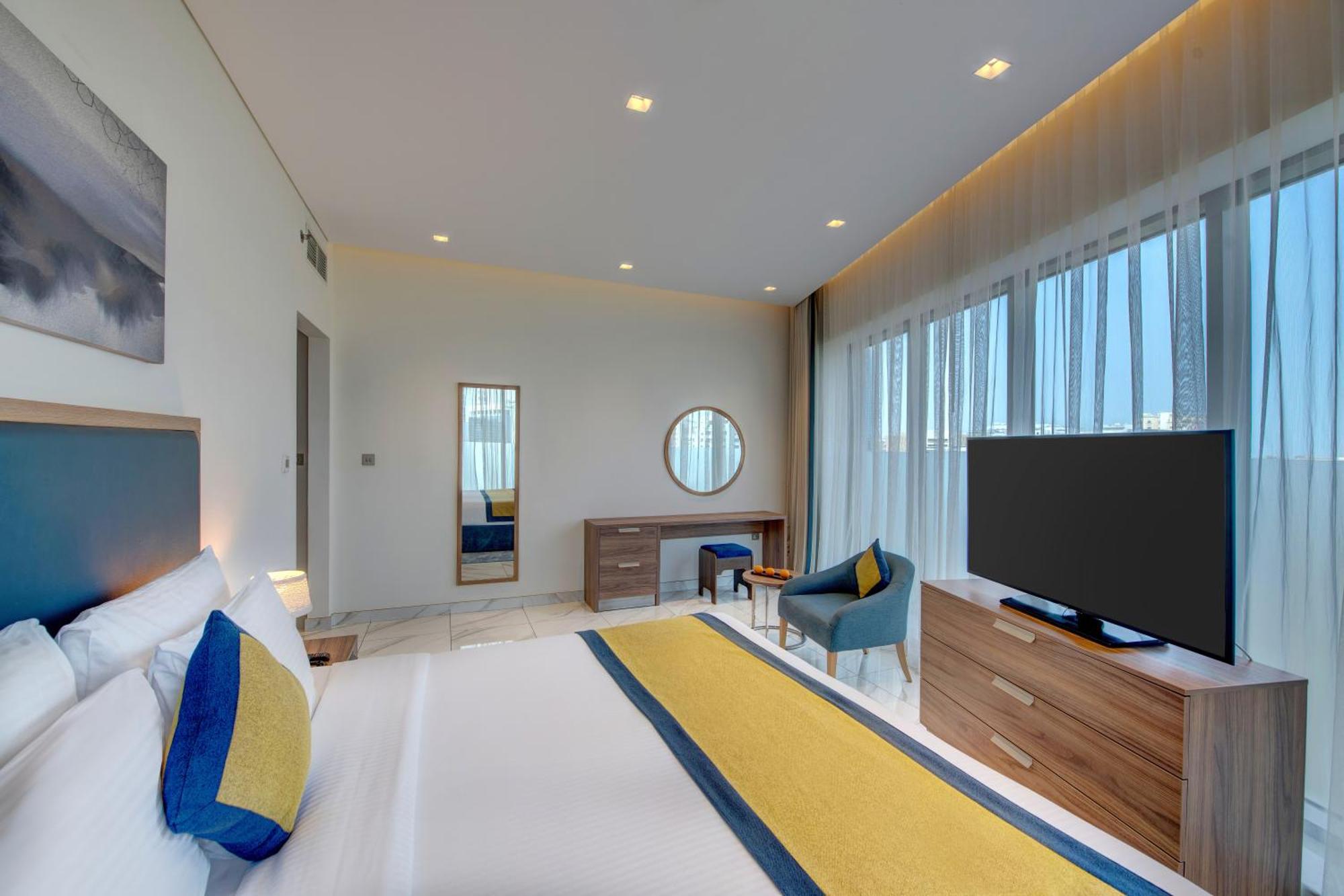 Suha Mina Rashid Hotel Apartments Dubai Eksteriør billede