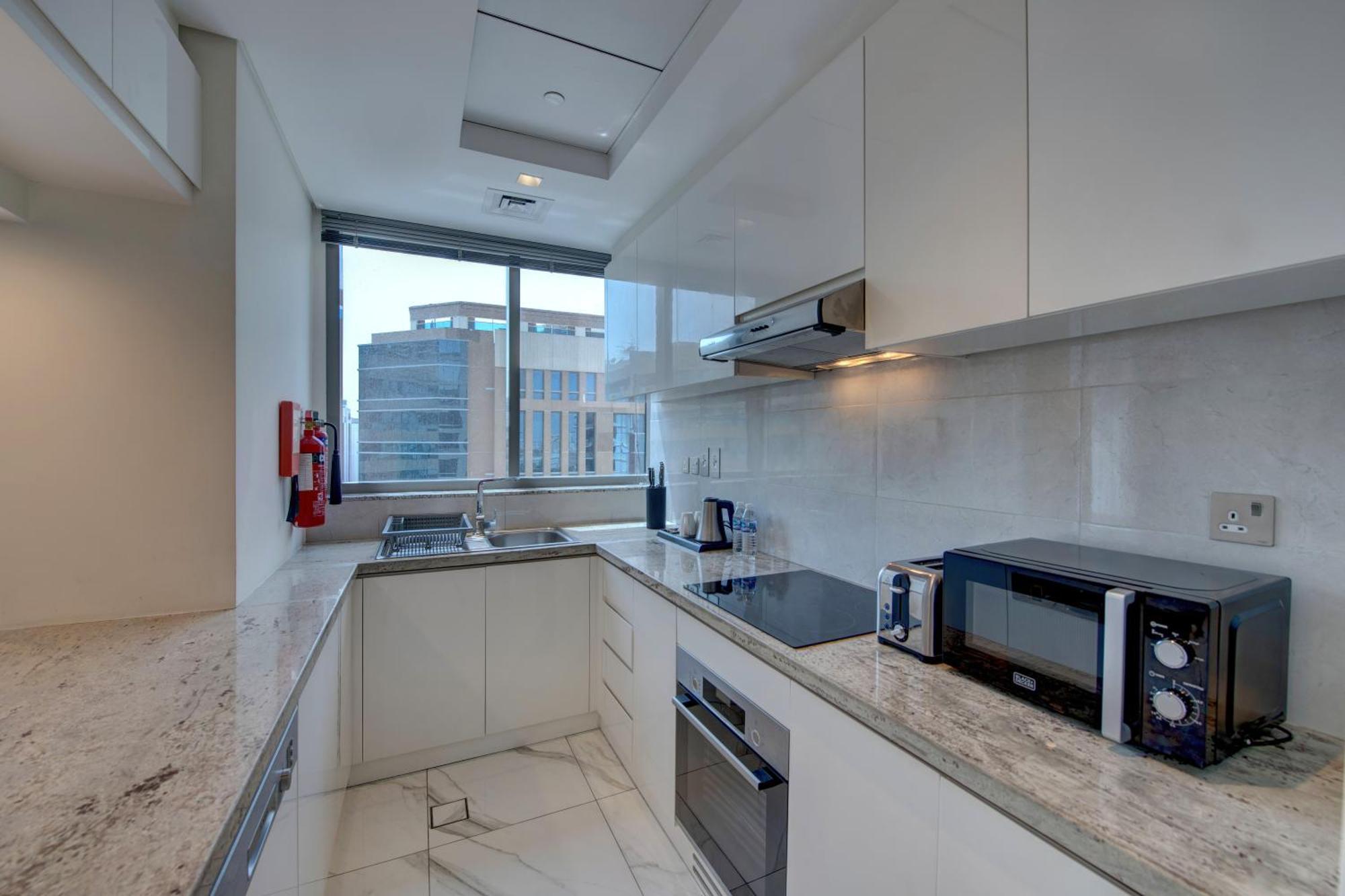 Suha Mina Rashid Hotel Apartments Dubai Eksteriør billede