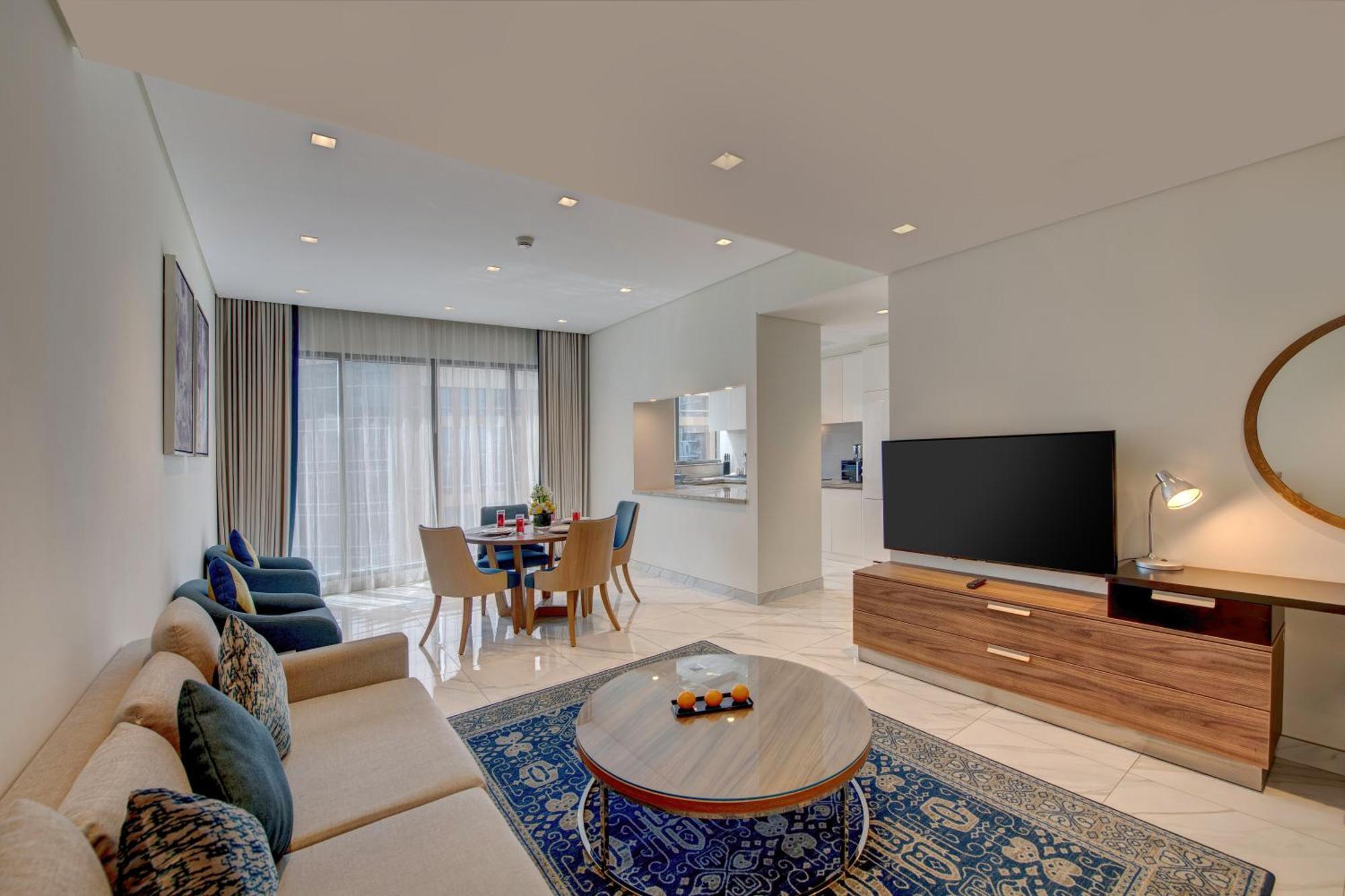 Suha Mina Rashid Hotel Apartments Dubai Eksteriør billede