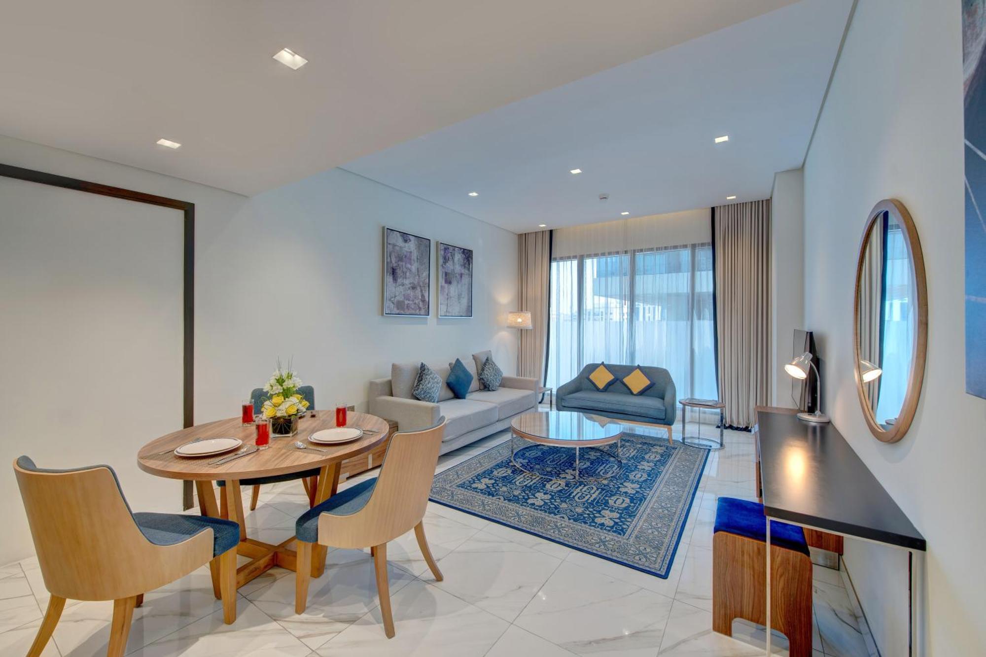 Suha Mina Rashid Hotel Apartments Dubai Eksteriør billede