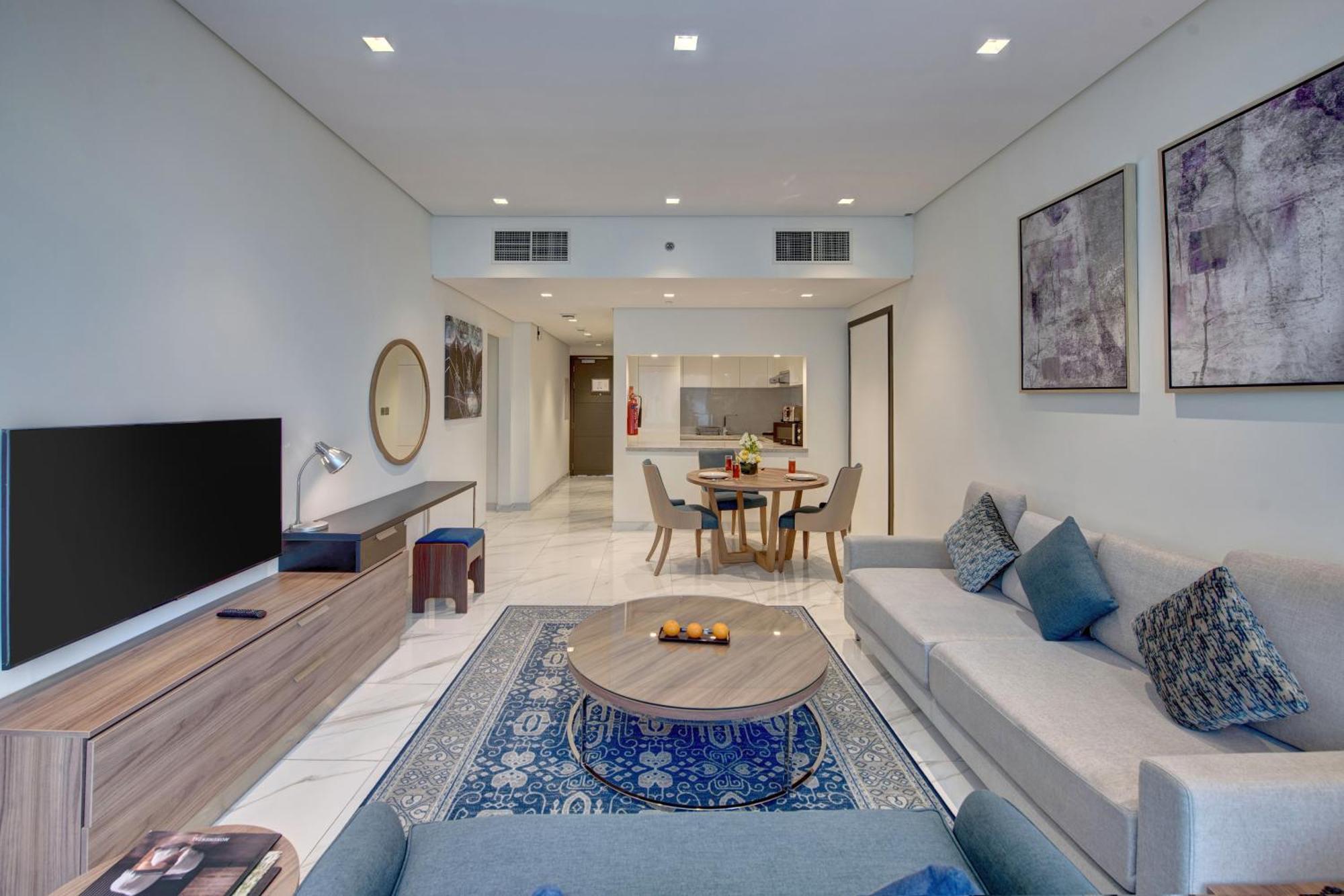 Suha Mina Rashid Hotel Apartments Dubai Eksteriør billede